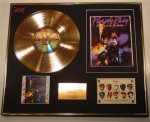 PRINCE/CD GOLD DISC/ALBUM ART/GUITAR PICKS/COA/MASSIVE ITEM